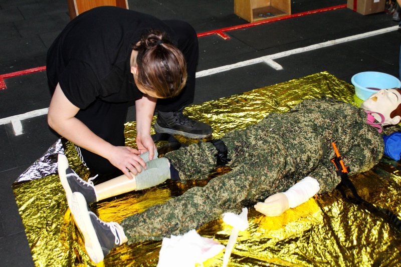 Проект «Арктический Легион» -  Тактическая медицина(Практика, 2-й взвод)