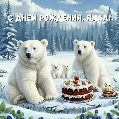 С Днем рождения, ЯМАЛ !