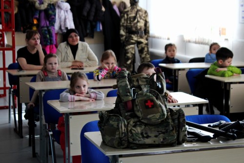  У нас в гостях воспитанники и воспитатели детского сада «Цветок Уренгоя»